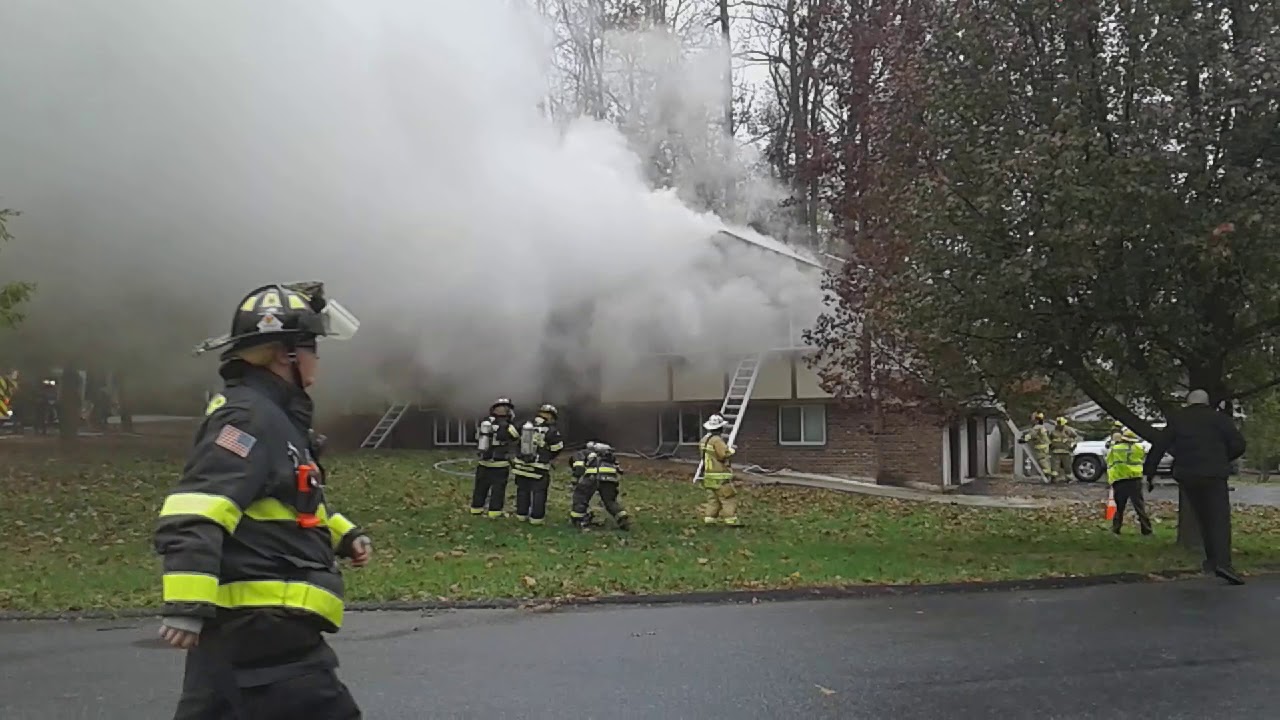 11/07/19 - Salisbury Township 2nd Alarm Dwelling Fire  Part 1