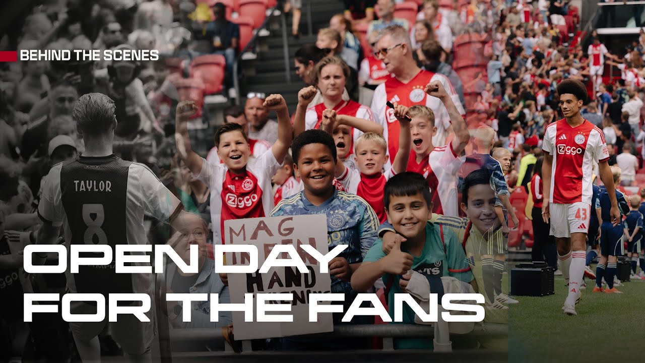 Ajax 'Open Dag' special for fans and players! | 'Good to be here with each other' ❤️‍🔥