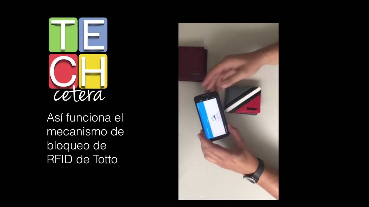 C&oacute;mo funciona el sistema de bloqueo de RFID de Totto?