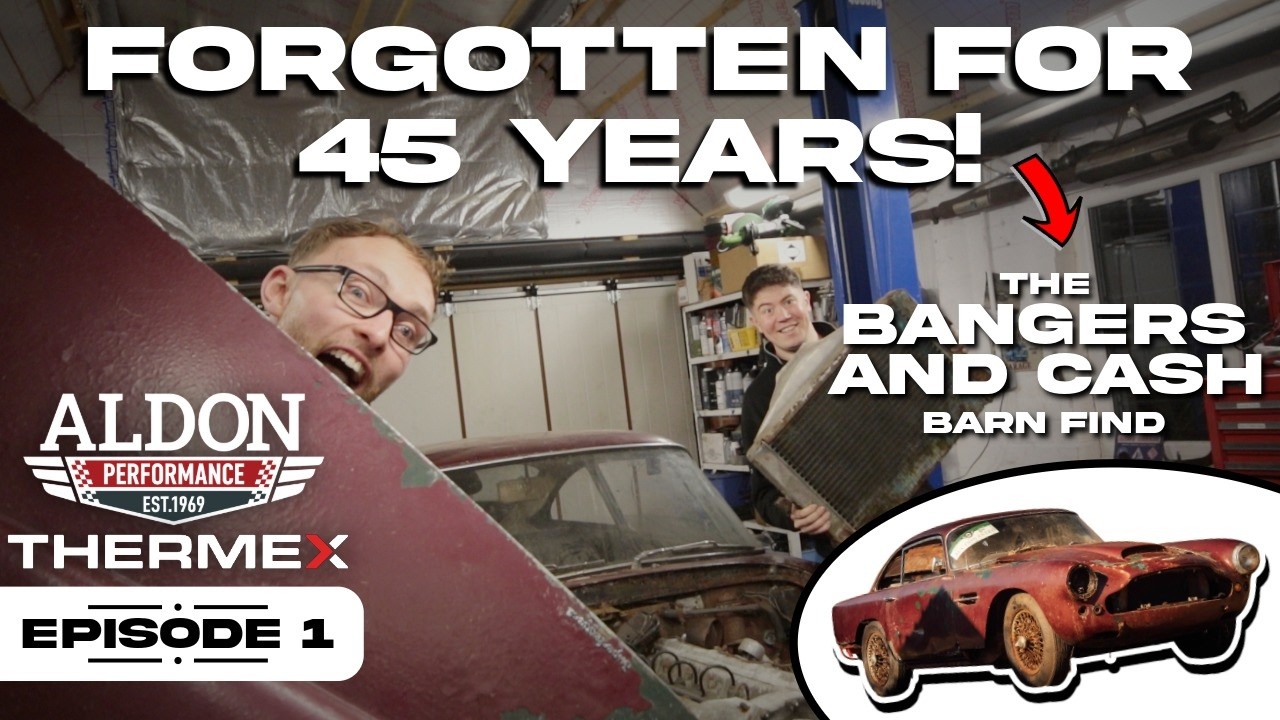 Bringing the Bangers & Cash Aston Martin DB4 Barn Find Back to Life | Ep1