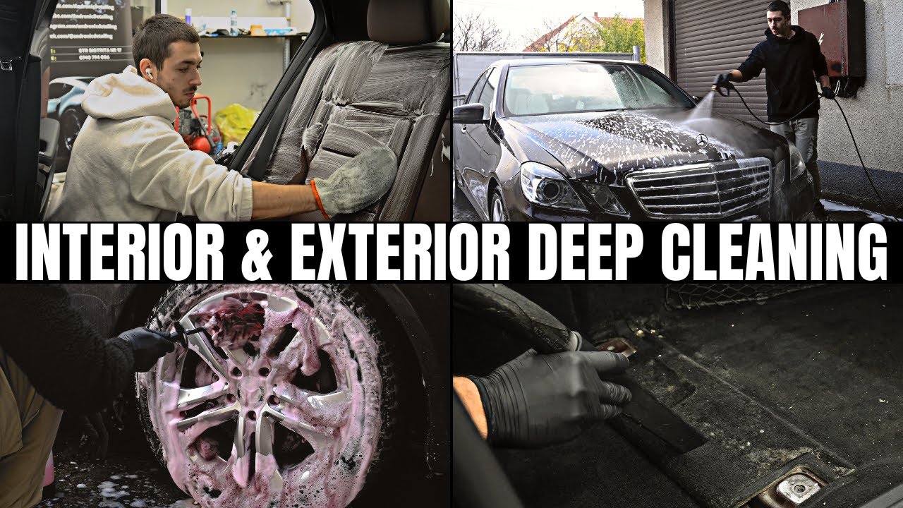 Mercedes W212 Interior Deep Clean - Car Detailing