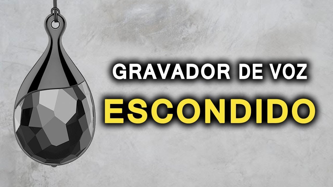 DESCUBRA O GRAVADOR ESPIÃO MAIS DISCRETO DO MOMENTO