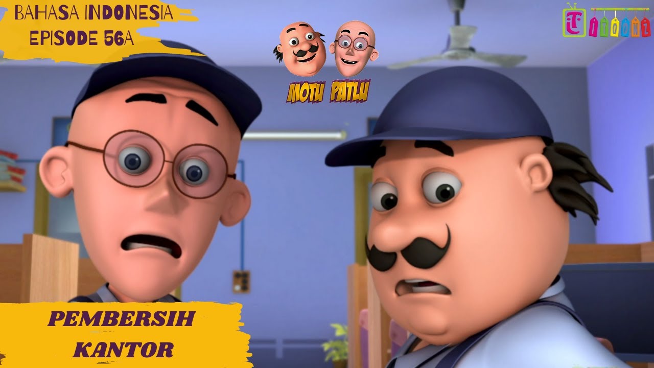 Motu Patlu Series Eps 56A Full Versi - Pembersih Kantor  | Animasi Anak | Itoonz