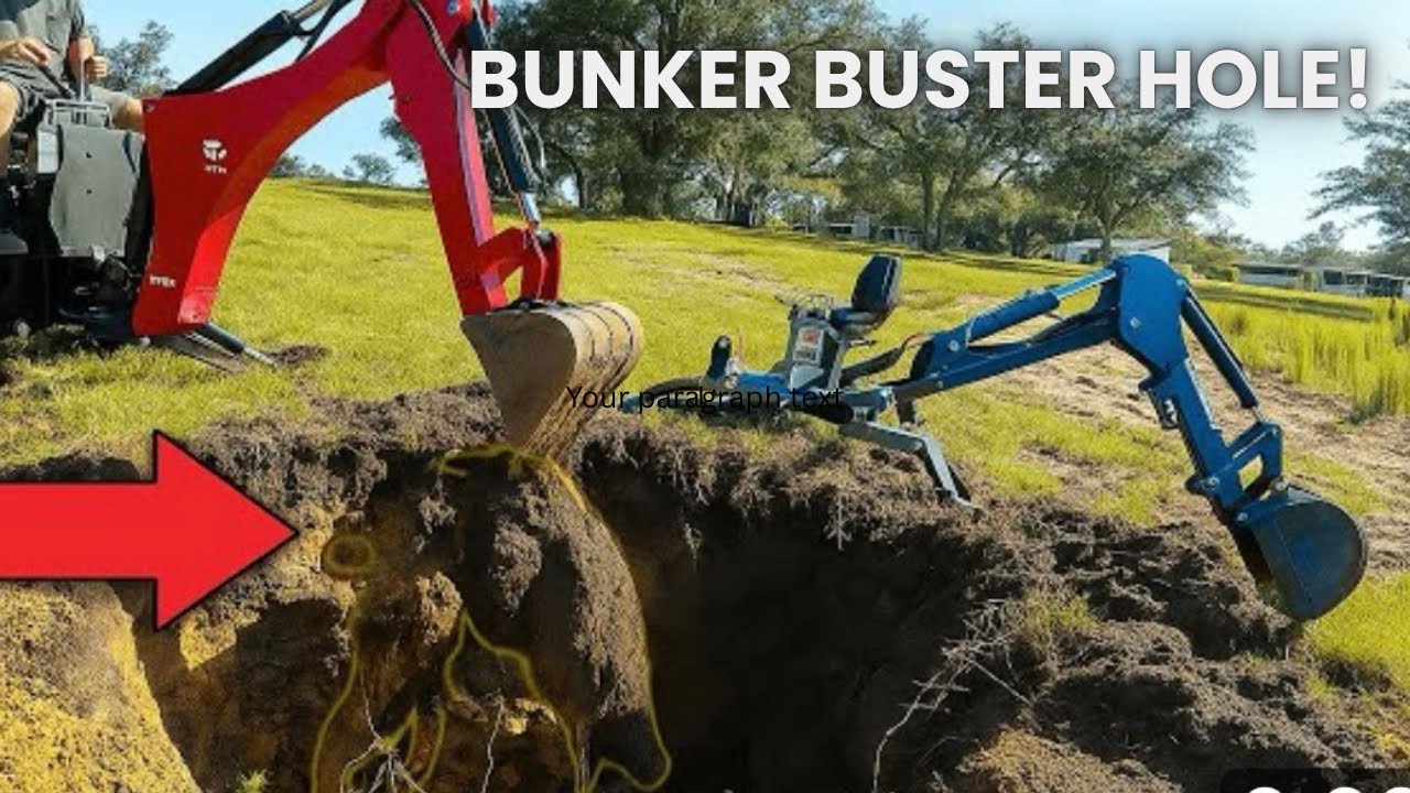 I bought a cheap Harbor Freight Towable Backhoe! Then tested it against my tractor! 