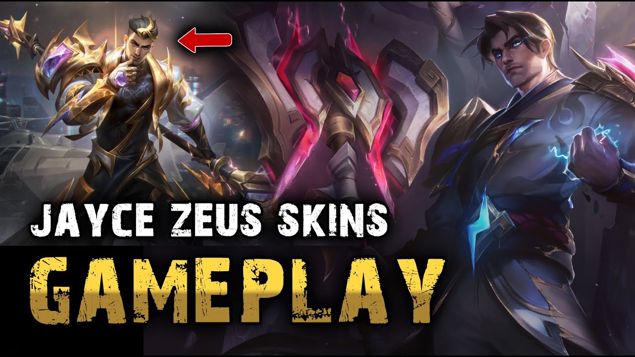 🔥¡POR FIN! LAS MEJORES SKINS DE JAYCE T1 Y PRESTIGIO ELEGIDO POR ZEUS SON BRUTALES 🔥