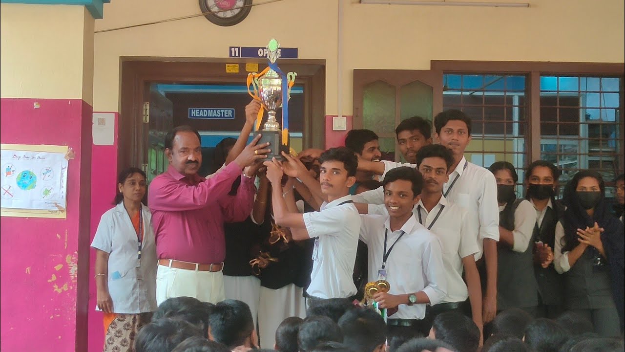 School Sports Event Felicitation|Gemknow Model HSS|Sub District Competition
