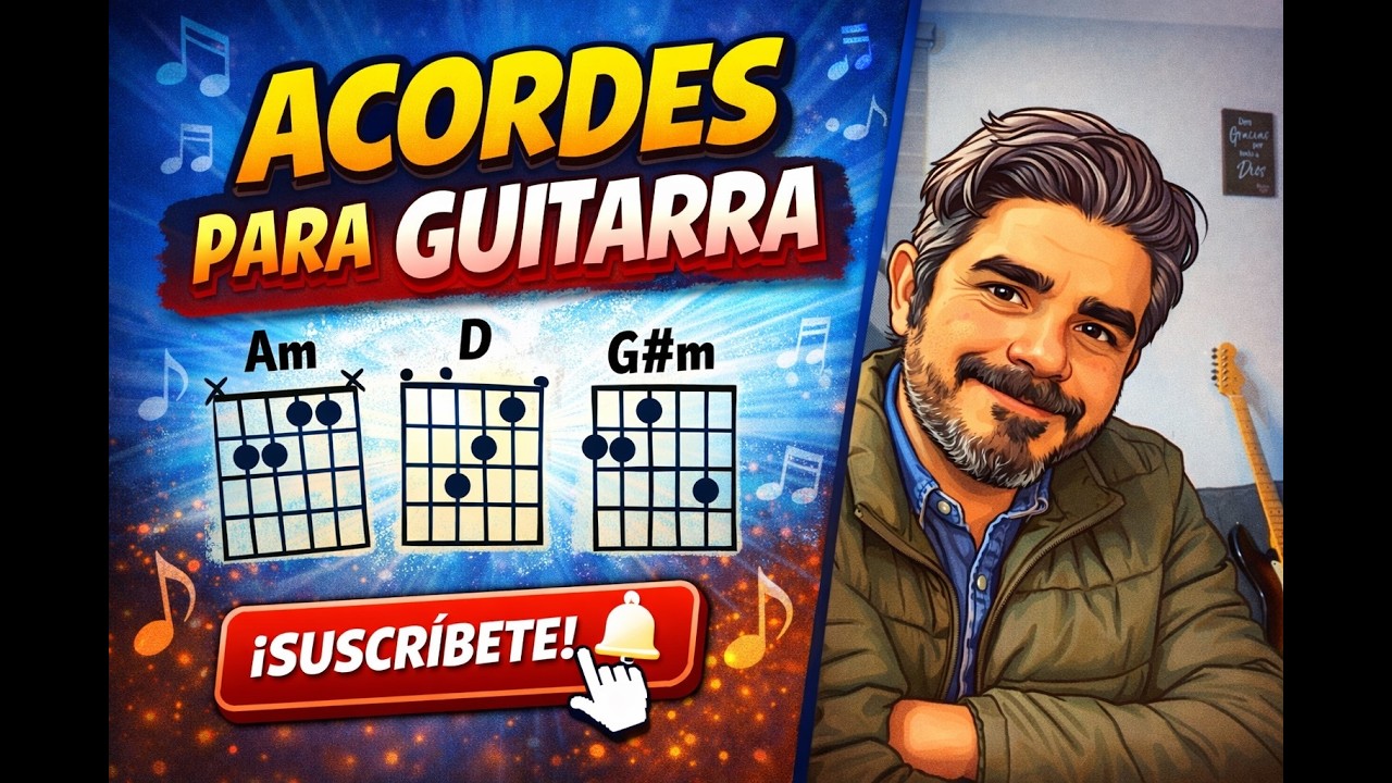Acordes para Guitarra – Tríadas en la Escala Menor Melódica (Fácil y Práctico)