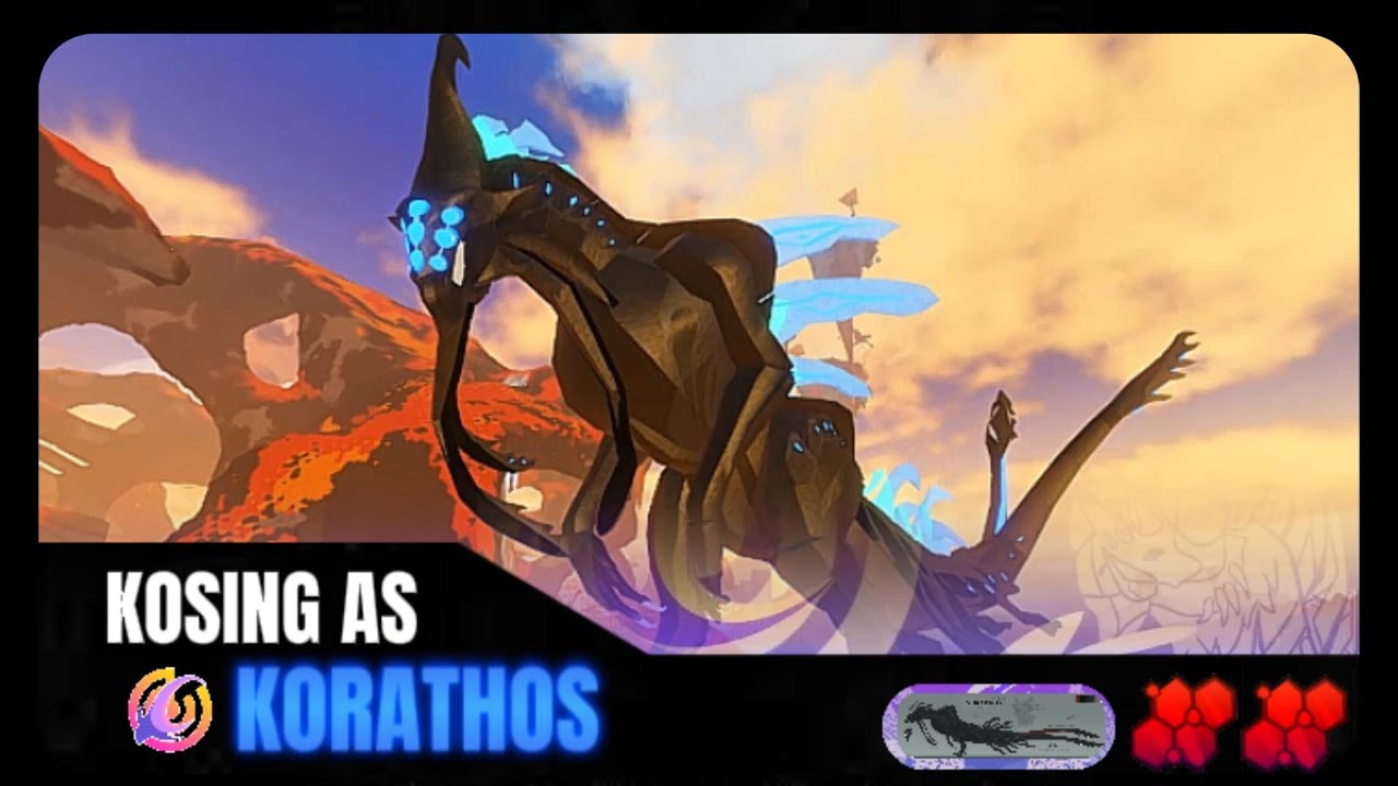Kosing as Korathos!!! | THE KING OF KAIJU | Roblox Creature of sonaria