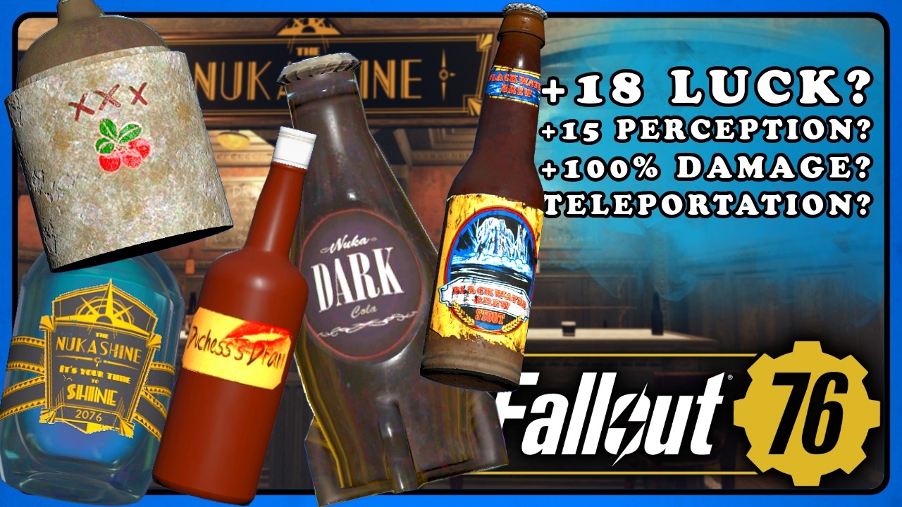 Fallout 76: 33 Alcohols Full Guide - Here's What's Possible.