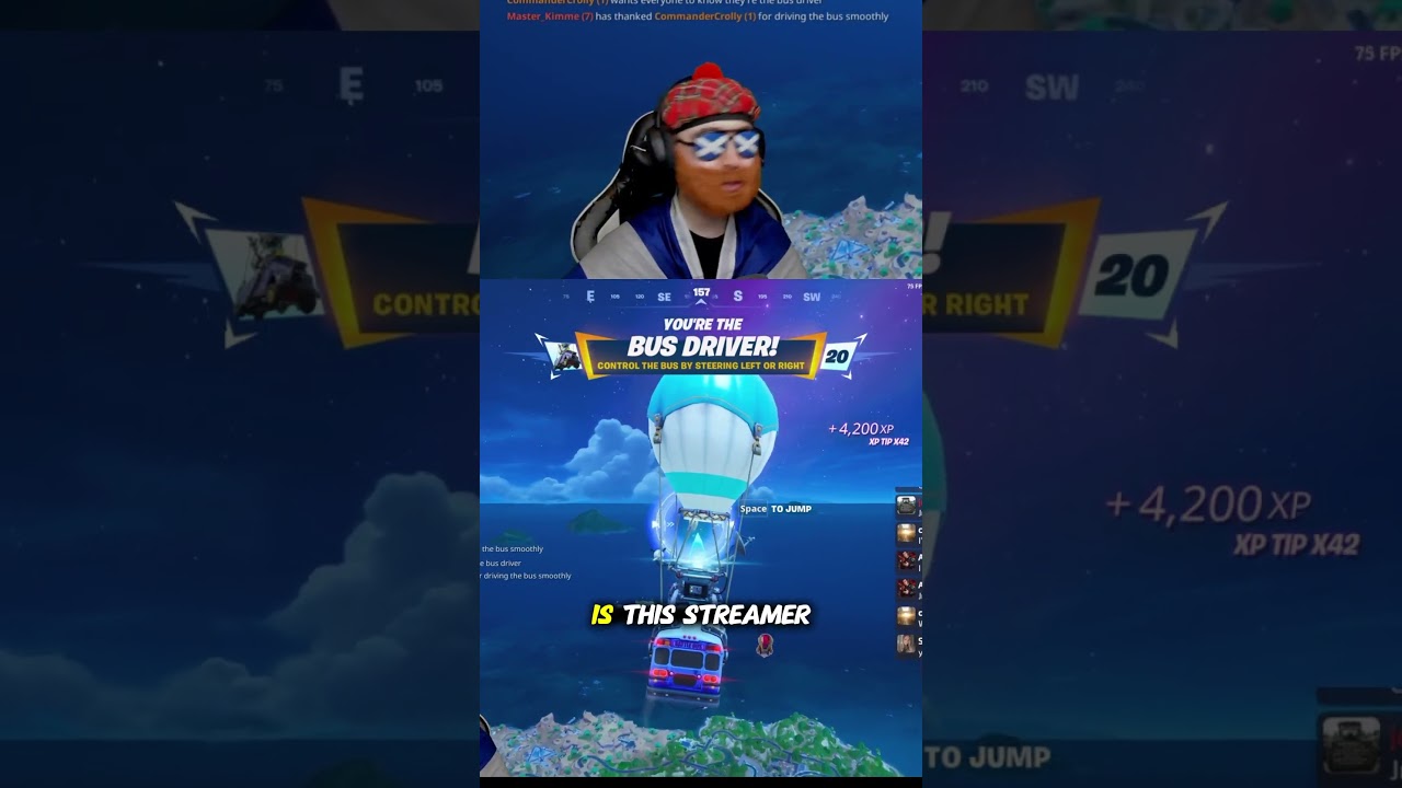 Look at me, I'm the Bus Driver now!