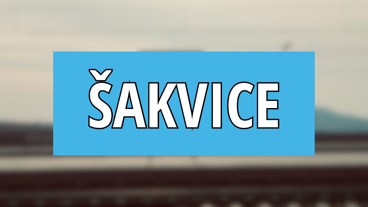 DRŽÍ SE! | Hlášení Vlaků STANICE ŠAKVICE | INISS