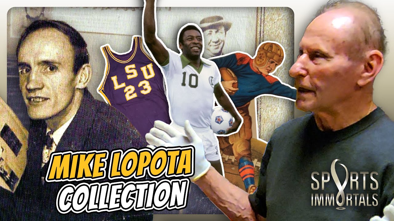 RARE Sports Memorabilia (Pelé, Gordie Howe etc.) - The Michael Lopota Collection | Sports Immortals