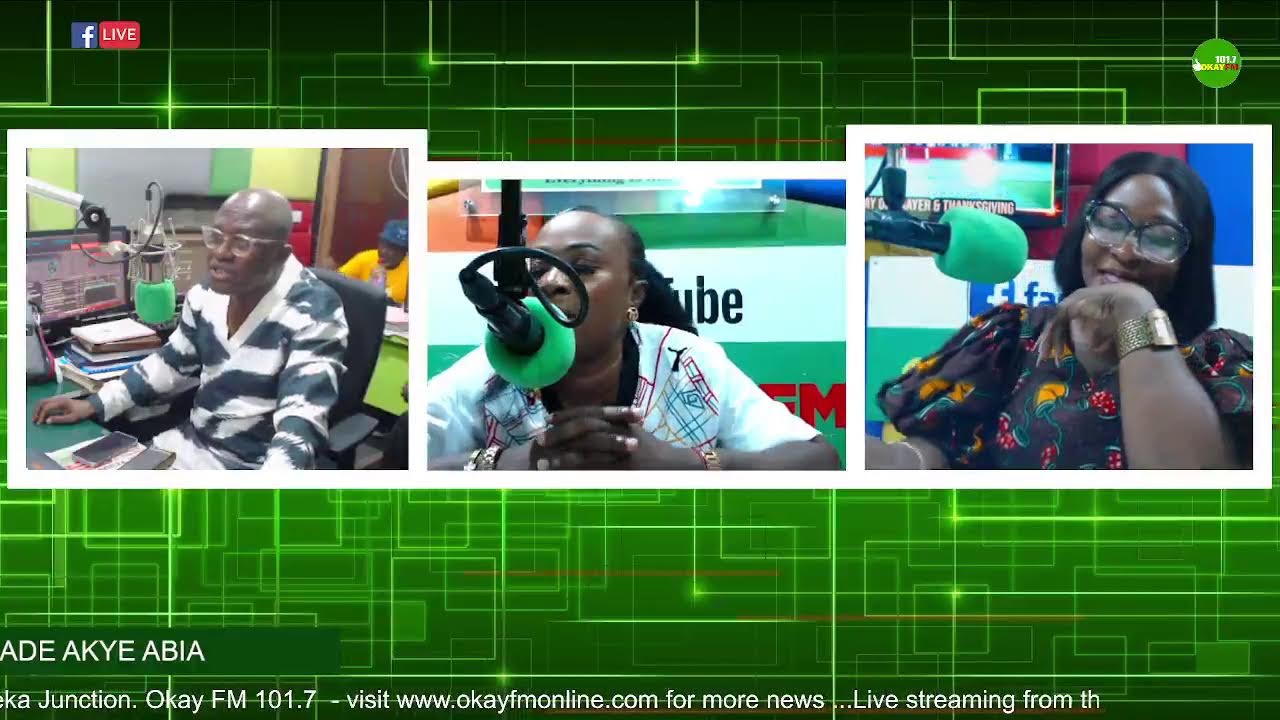 Ade Akye Abia with Kwame Nkrumah Tikese On Okay 101.7 Fm (12/06/2026)