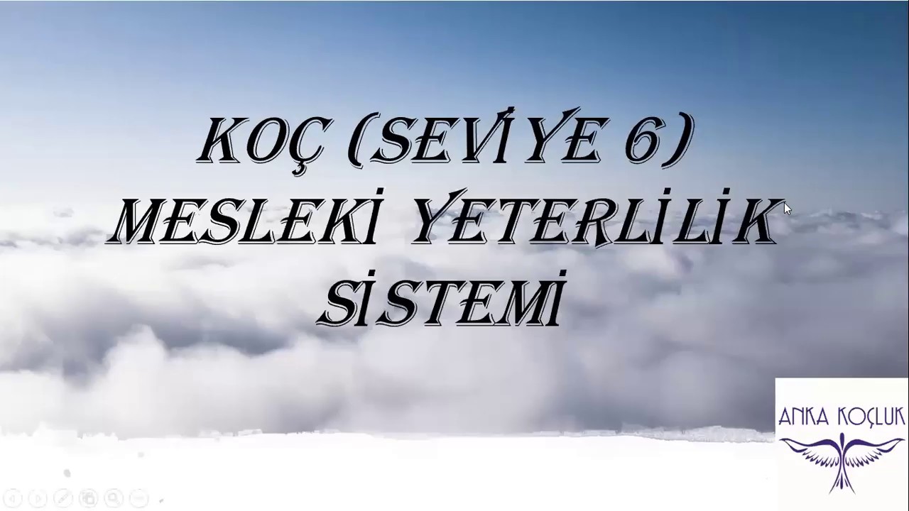 Anka Kocluk A.S. -  Koc Seviye 6 Mesleki Yeterlilik Sınavı Tanıtım Sunumu