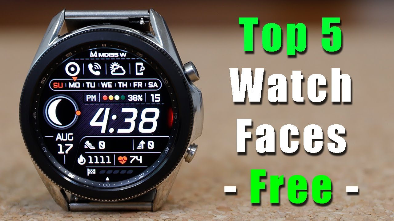 5 Must-Have Watch Faces for your Samsung Galaxy Watch (Any Model)