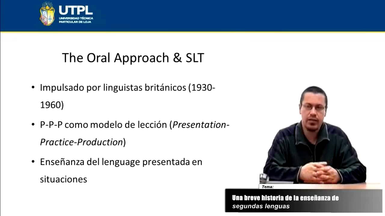 UTPL UNA BREVE HISTORIA DE LA ENSEÑANZA  DE SEGUNDAS LENGUAS [(TEORÍAS DE LA PEDAG. INGLÉS)]