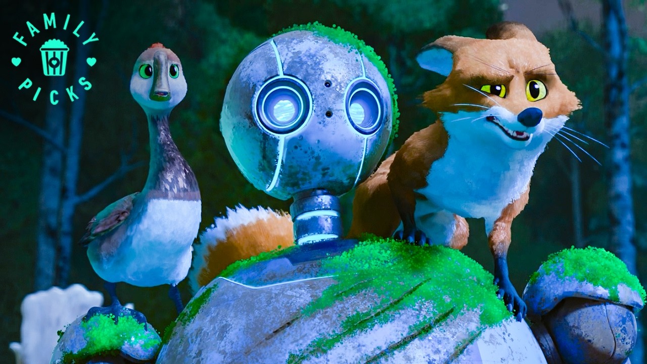 Roz vs. the Island’s Wild Creatures | The Wild Robot