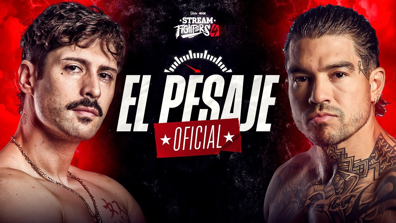 SHELAO VS BELOSMAKI - EL PESAJE | STREAM FIGHTERS 4 | WESTCOL