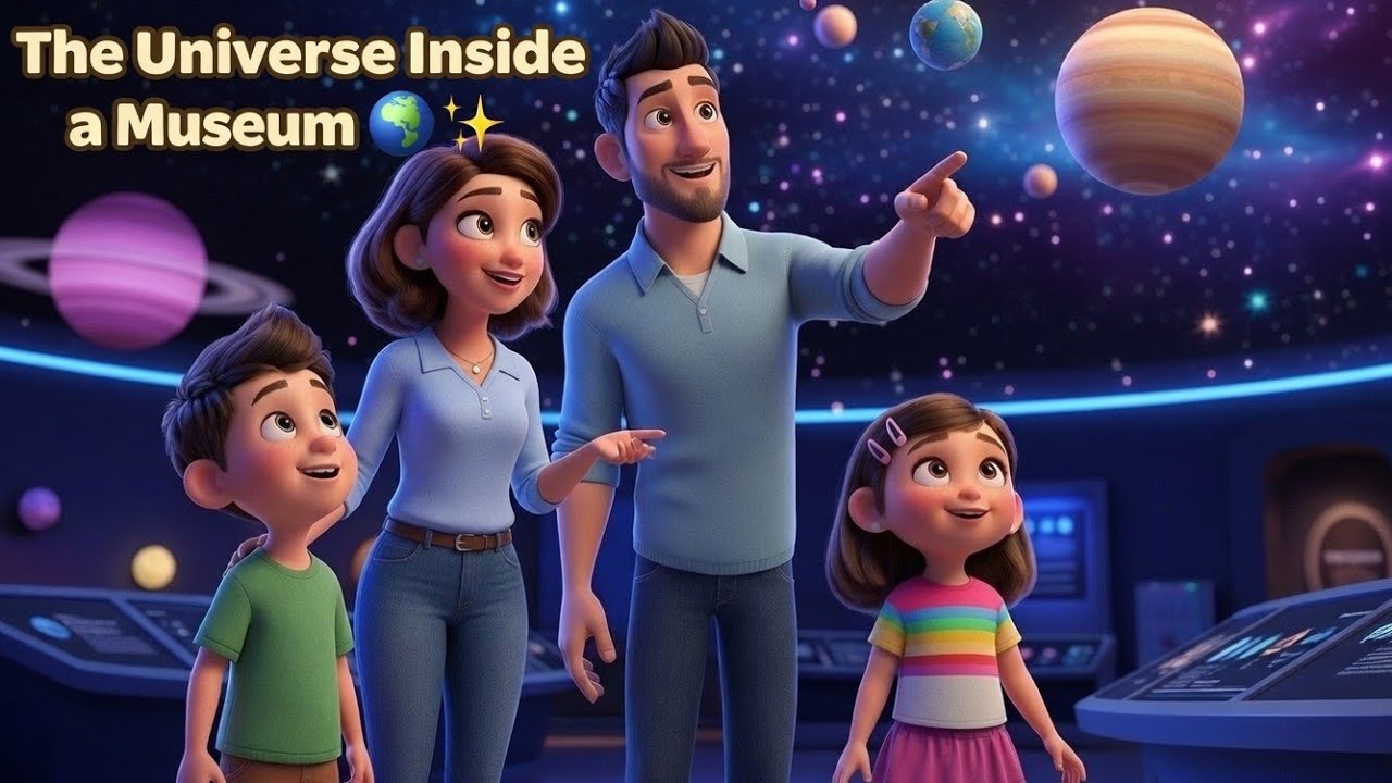 👉 They Entered a Museum… and Ended Up in Space 🚀🌌