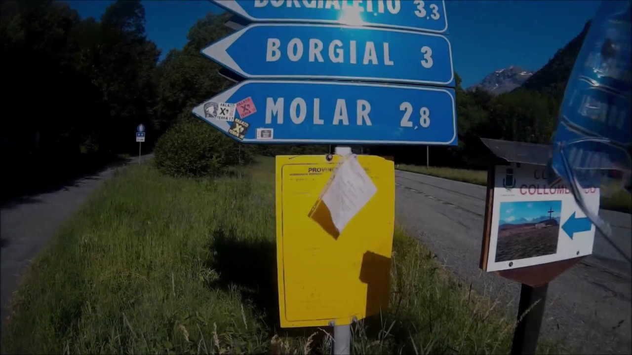 Colle del Collombardo in moto 2018