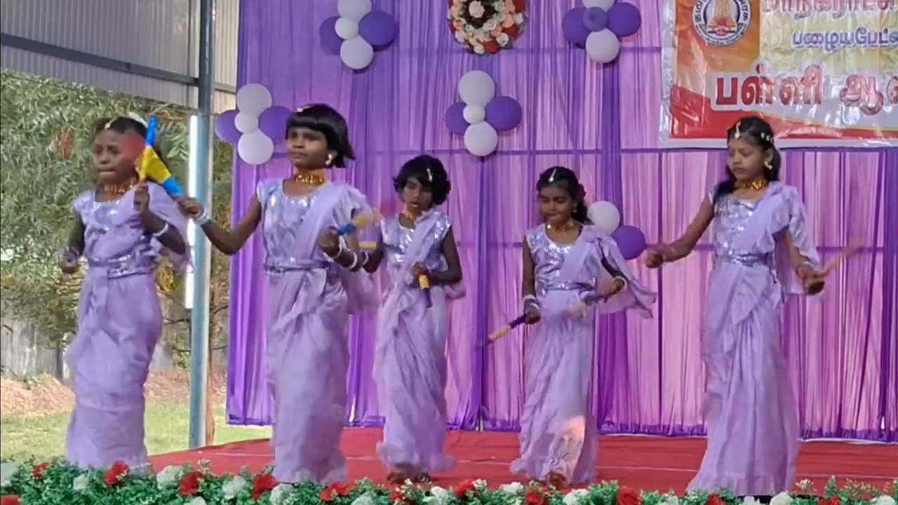 Annual day dance performance 3 girls
