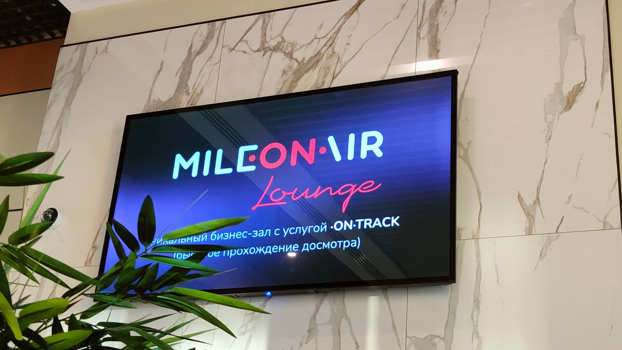 Обзор бизнес-зала MILEONAIR Lounge Домодедово