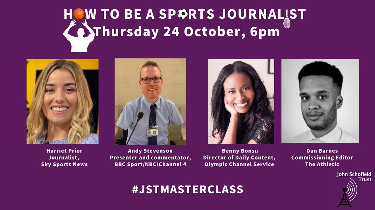 How to be a sports journalist