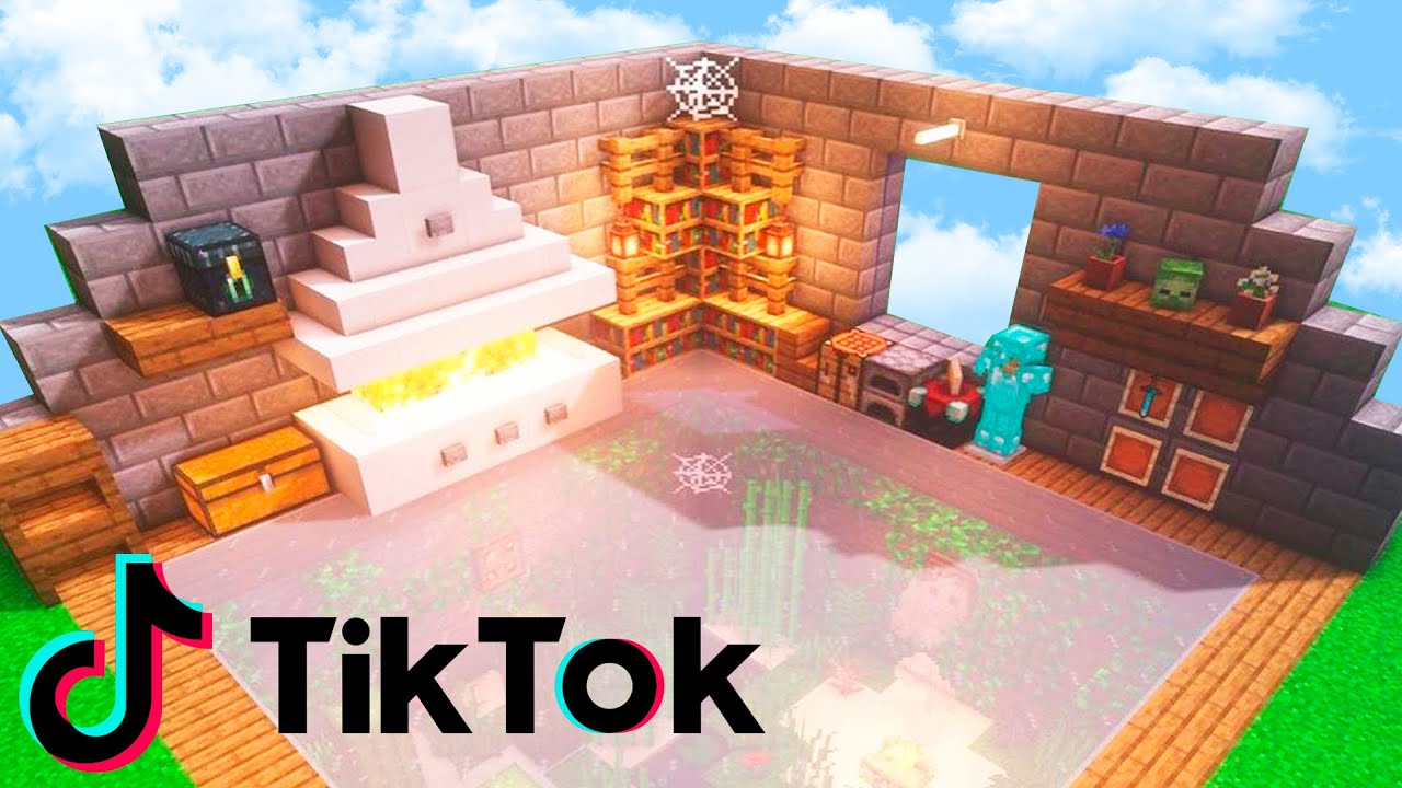 LOS *TIKTOKS MAS VIRALES* de MINECRAFT - Reacciona con los noobs (MINECRAFT TIKTOK)
