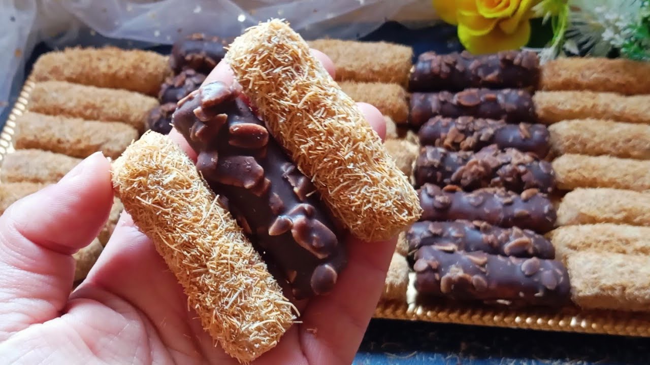 حلويات العيد 2026💥فالدقيقة 90💃 وبثلاث مكونات فقط🤔حضريها فوقت وجيز وحصلي على حلوة راقية شكلا ومذاقا 