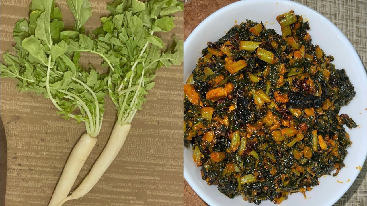 Try This! White Radish leaves recipe