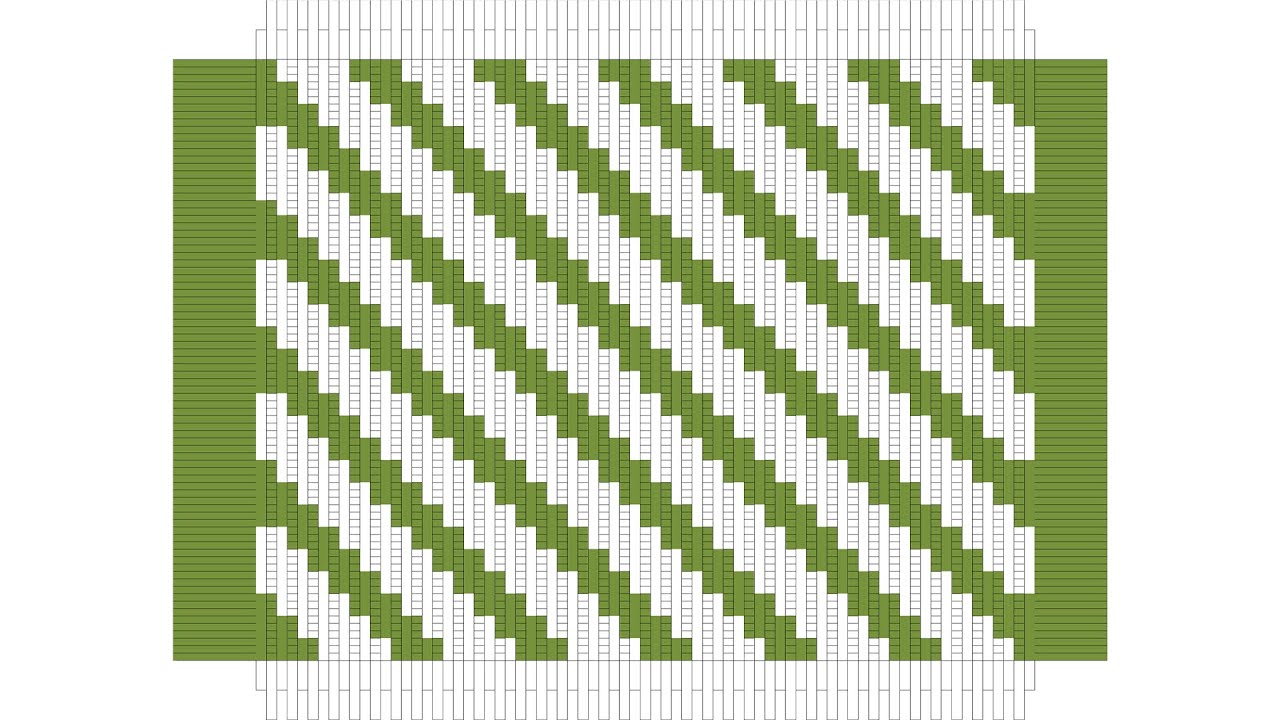 diy wooden woven chair-oblique line