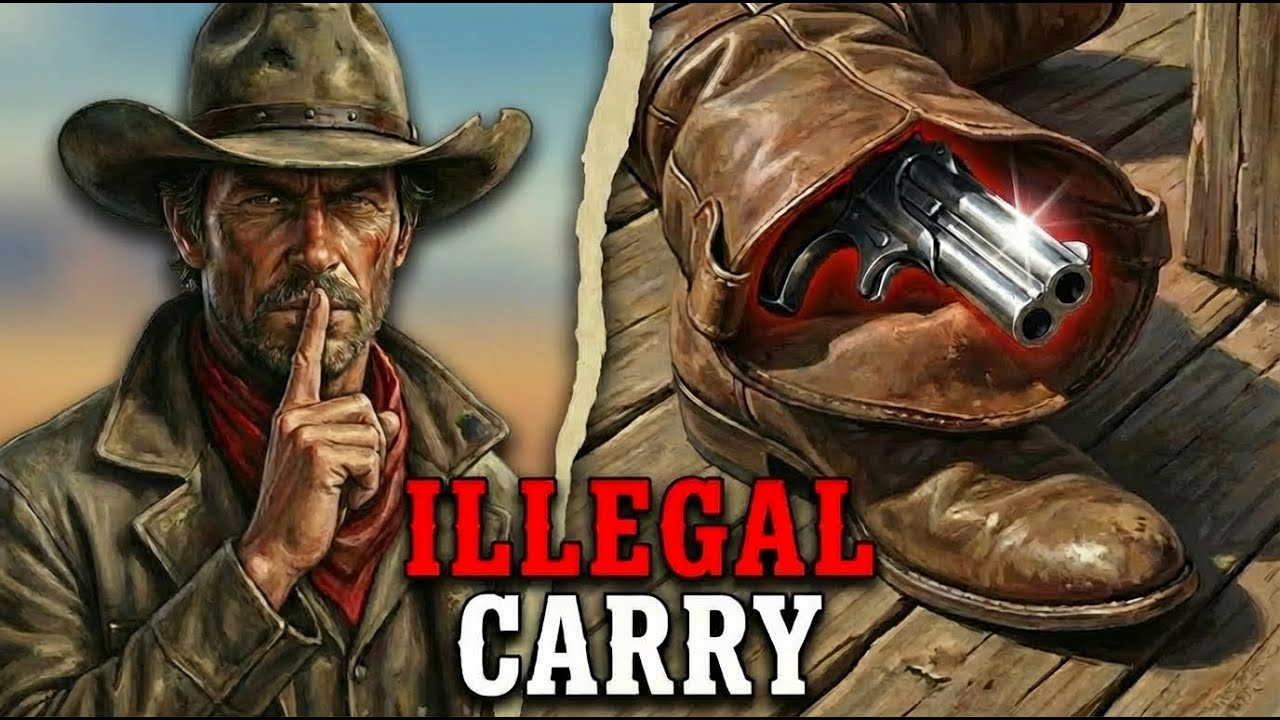 15 HIDDEN Items Cowboys Carried In Their Boots