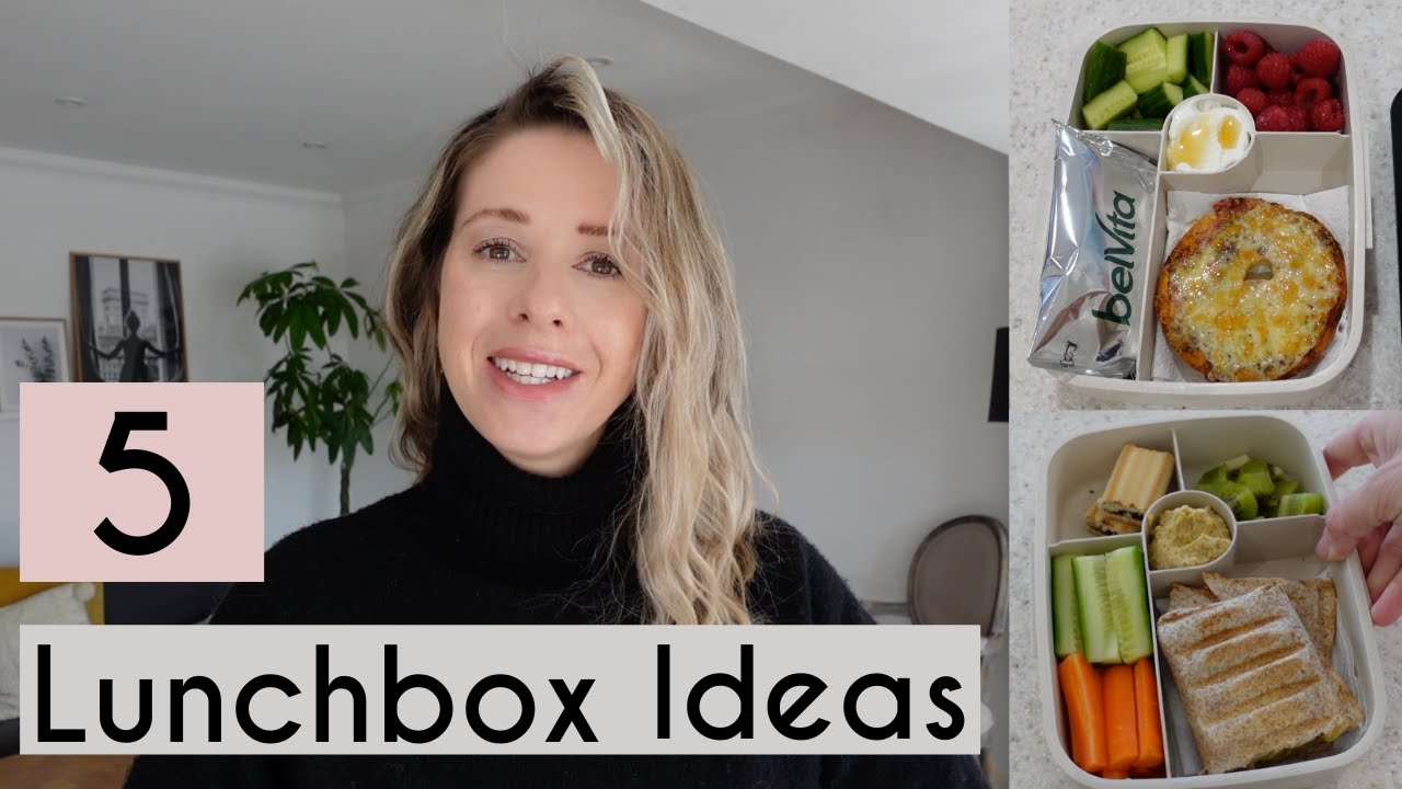 5 LUNCHBOX IDEAS | HOMEMADE, HEALTHY LUNCHBOX IDEAS | Kerry Whelpdale