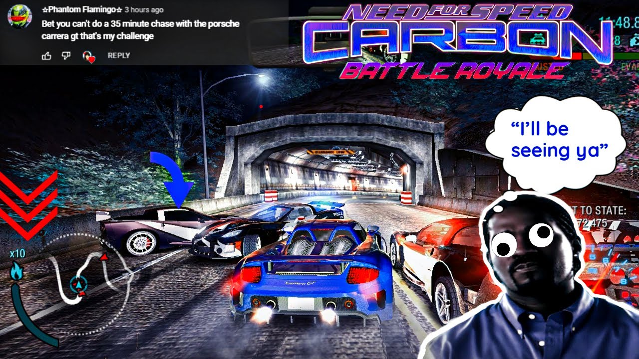Pursuit Challenge: Survive 35 minutes against HEAT 10 Police | NFS Carbon