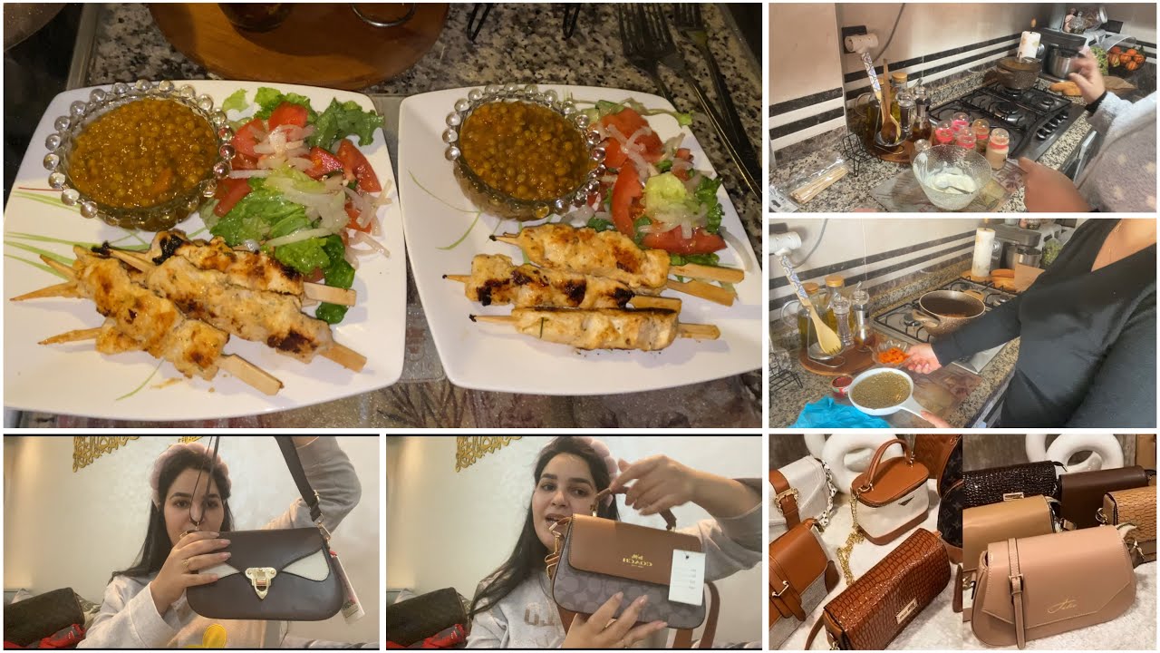 عشيه معايا 🌧️ عشيوه البرد تتبيلة لبروشيط خطيره 👌🏻شاركت معاكم صيكان بثمن خطير 👜 و كاليطي رائعه 😍