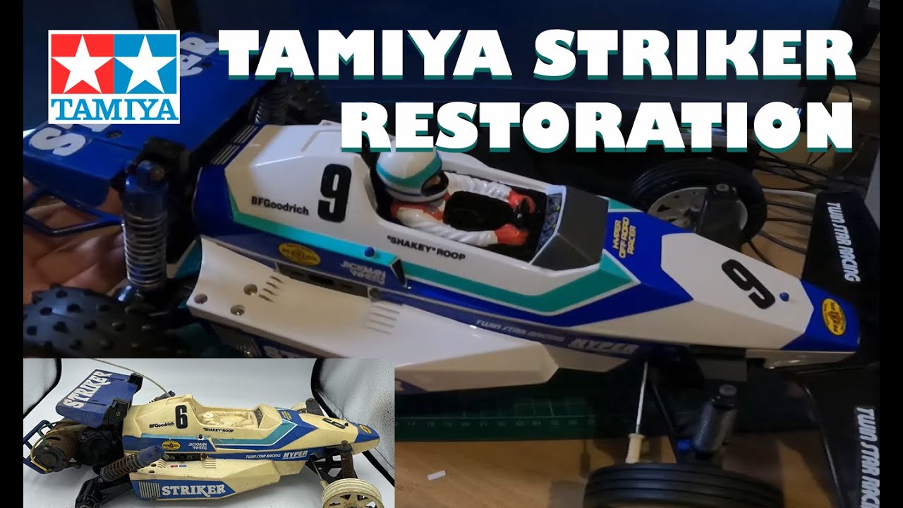 Tamiya Striker rebuild, repaint and restoration (and a fast motor!) Another RC back from the dead