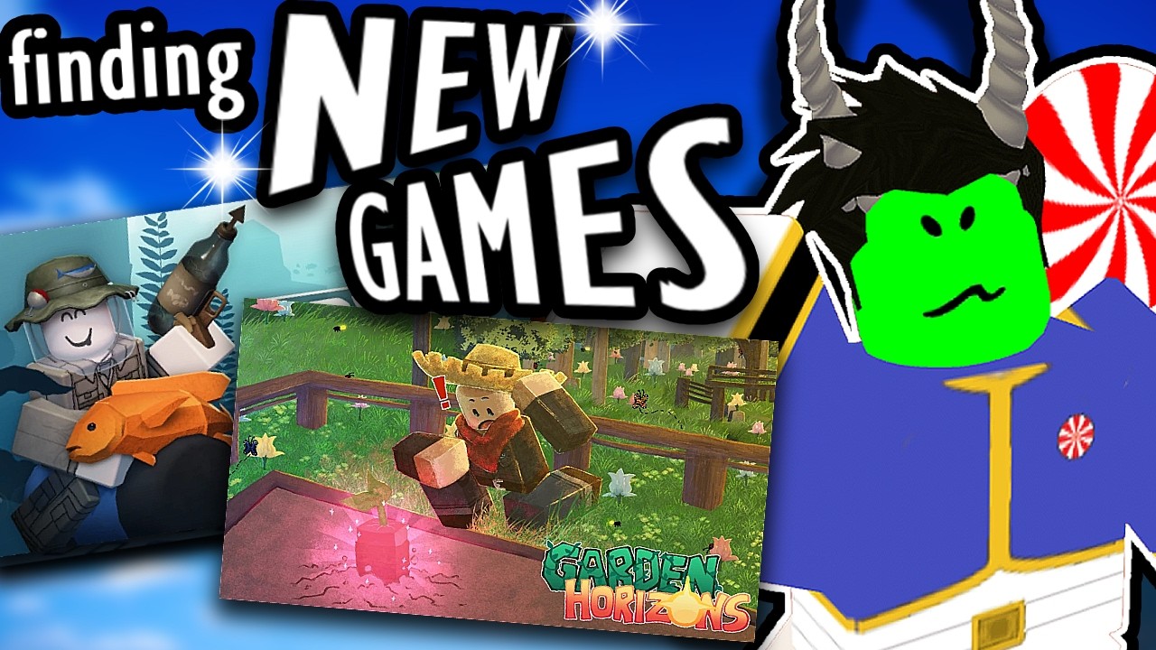 bored of Roblox? lets find NEW ROBLOX GAMES 🔴LIVE