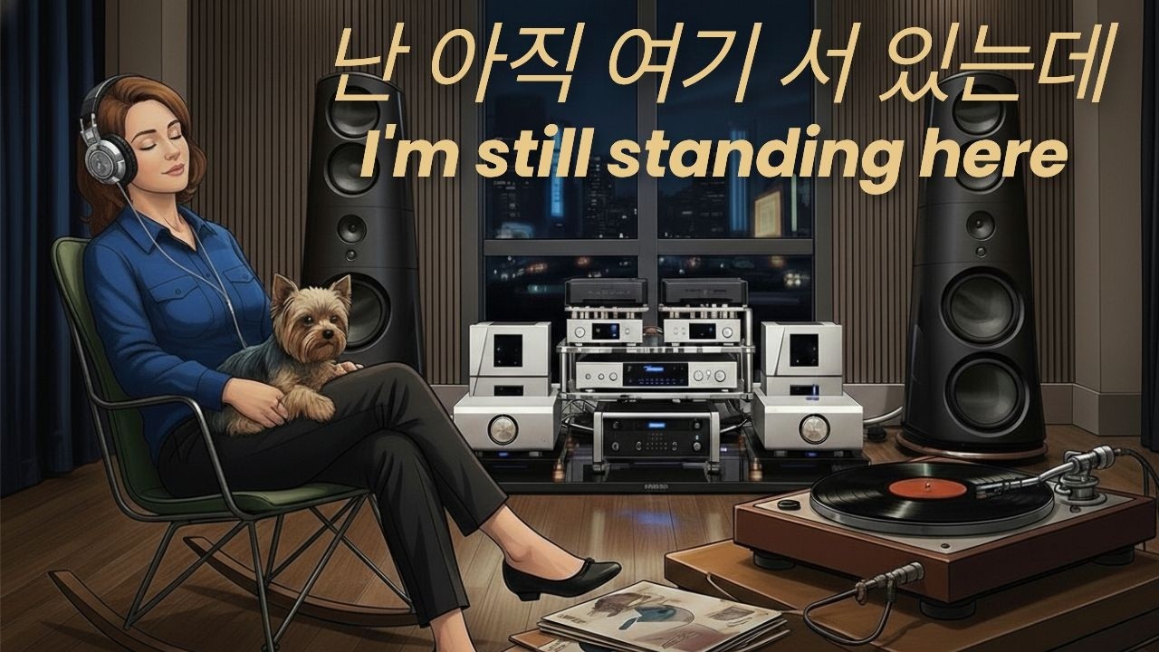 난 아직 여기 서 있는데(I'm still standing here)