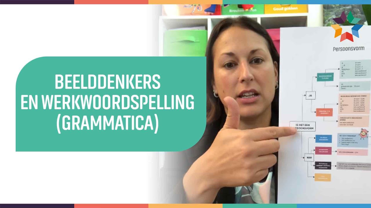 Beelddenkers en werkwoordspelling (grammatica)