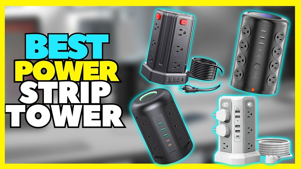Top 5 Best Power Strip Tower 2023 Usb Charging Station Surge Protection