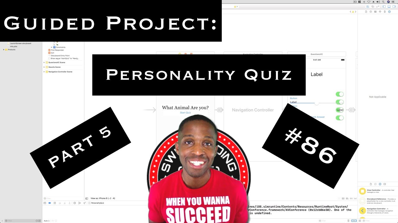 App Development with Swift Guided Project 3: Personality Quiz - Part 5