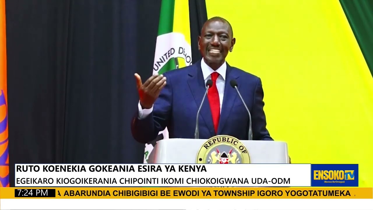 RUTO KOENEKIA GOKEANIA ESIRA YA KENYA