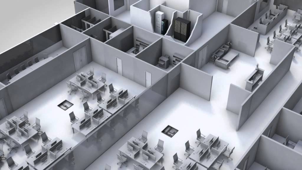 Legrand - office building - integrated solutions