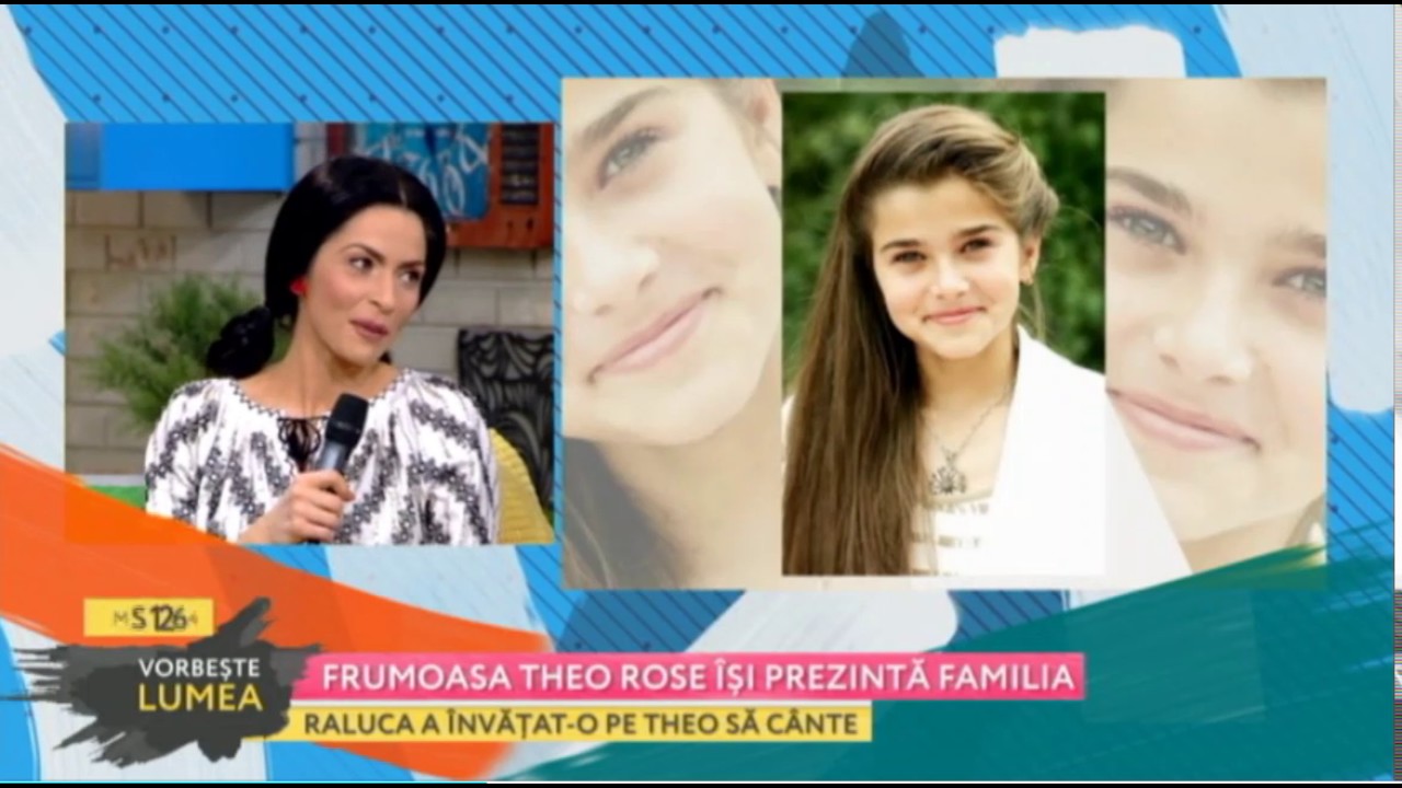 Theo Rose, sora ( Raluca Burcea ) si mama ( Nina Diaconu ) @ Vorbeste lumea - Pro Tv