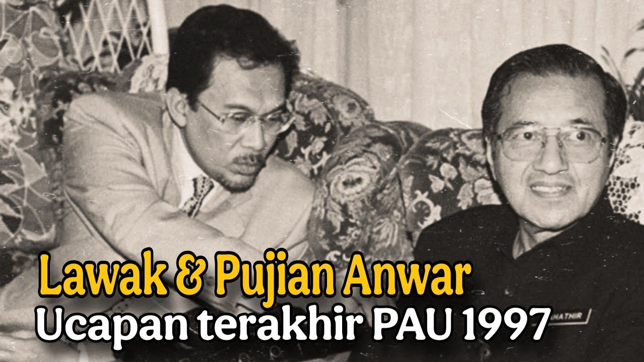 Kisah Burung Botak - UCAPAN TERAKHIR BERSAMA UMNO SEBELUM DIPECAT | PMX PAU 1997