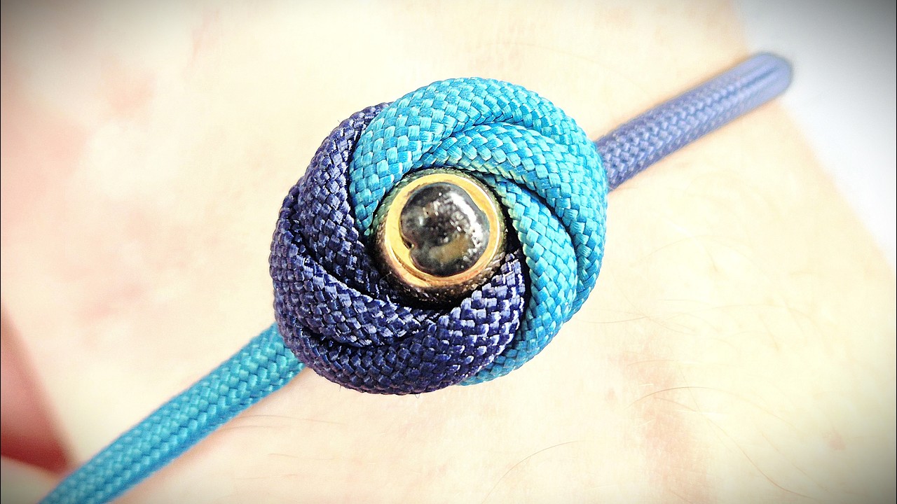 Make a Spinning ANDROMEDA Charm Paracord Friendship Bracelet | Step-by-Step