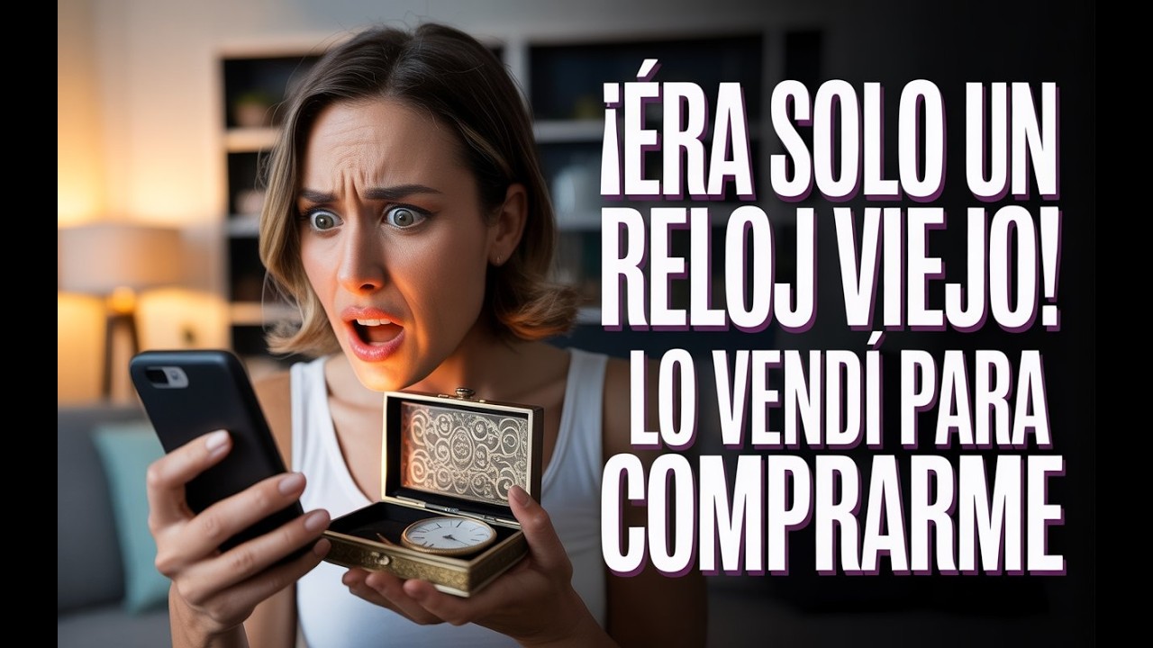 Me escribió   ¡Era solo un reloj viejo! Lo vendí para comprarme un bolso de diseñador  ¡Espero que l