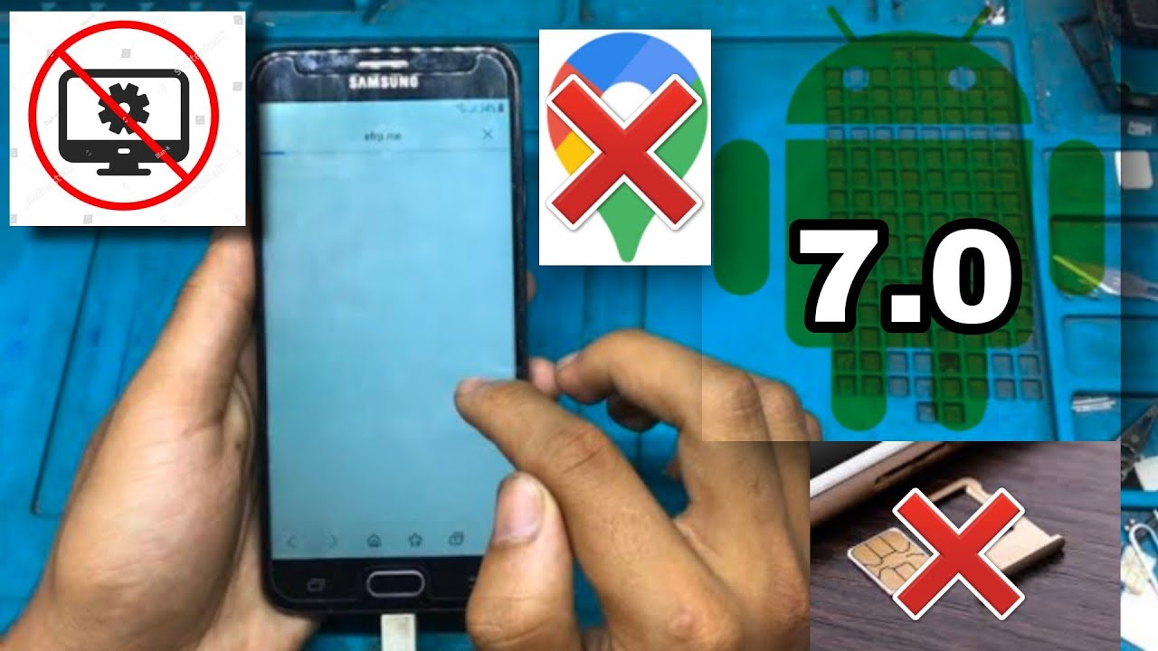 J7 prime frp bypass without PC | 7.0 | SM-G610F | latest method 2022 New Update