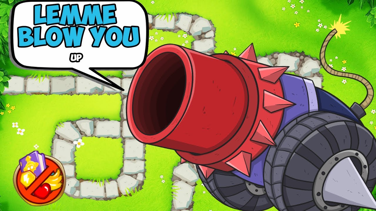 ШИМПАНЦЕВ С ОДНОЙ ПУШКОЙ!!! BTD6