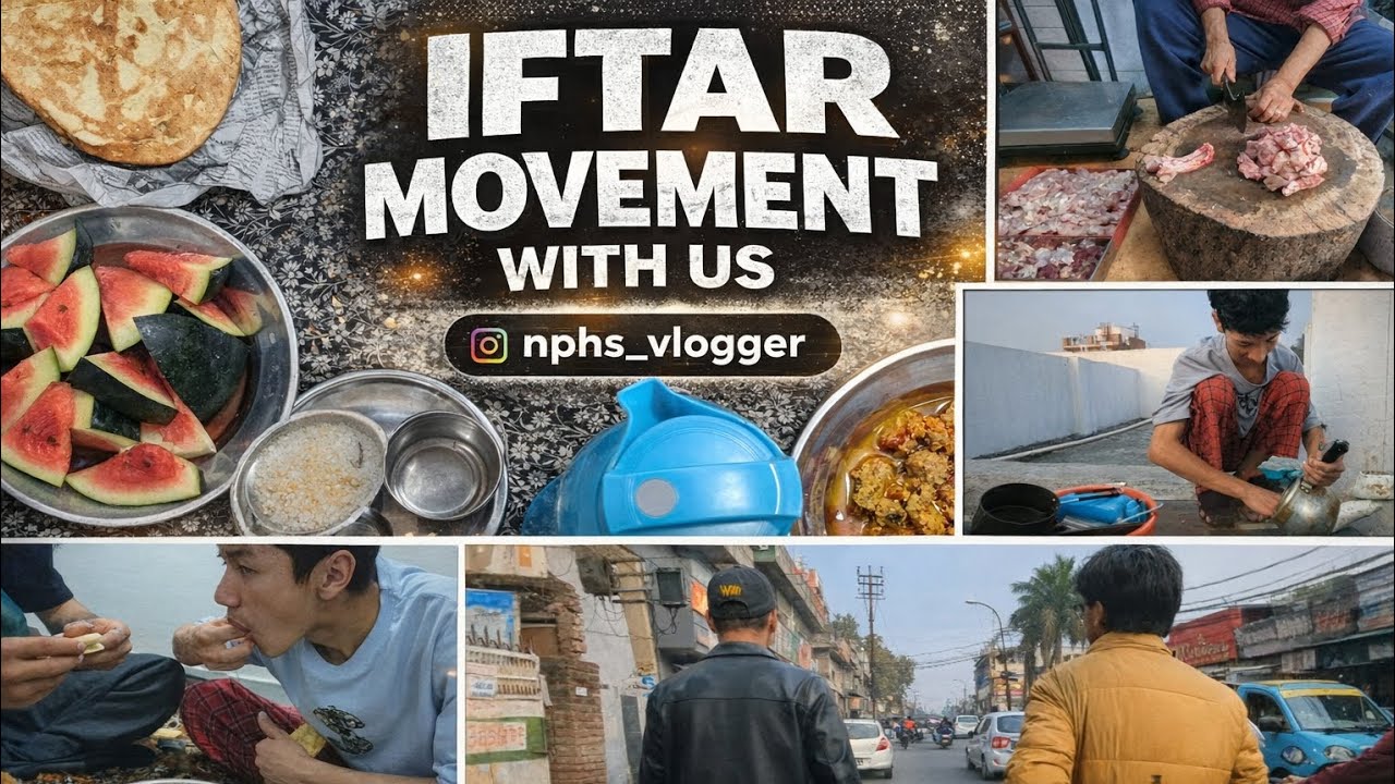 RAMADAN SPECIAL | IFTAR movement with us💐✨ | iftar party | nphs_vlogger 